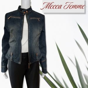 Mecca Femme Jean Jacket size medium